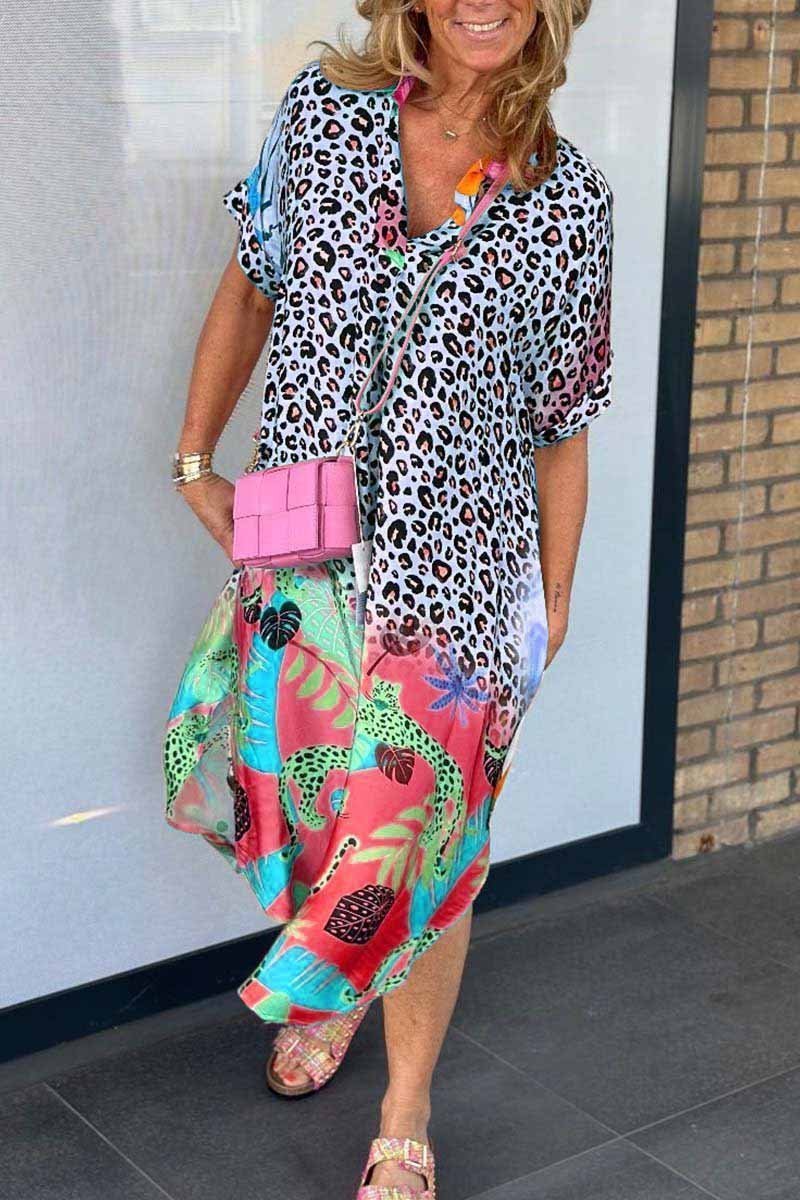 Phoebe | Leopard Print Dress