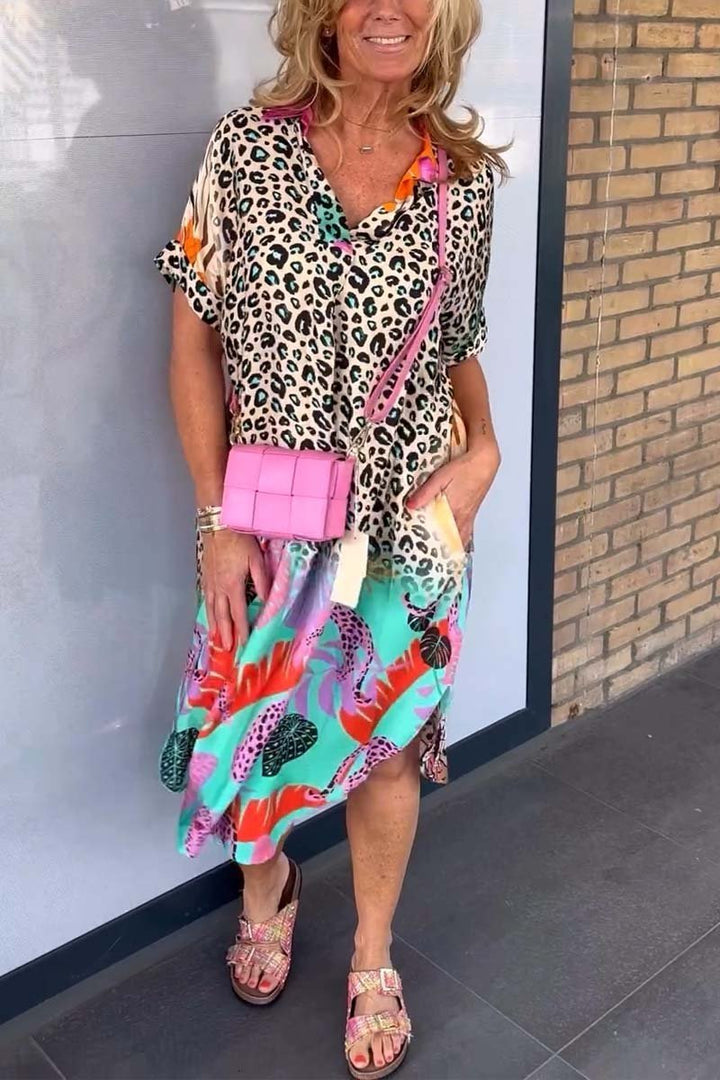 Phoebe | Leopard Print Dress