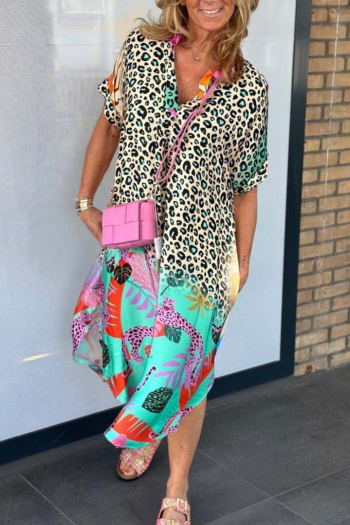 Phoebe | Leopard Print Dress