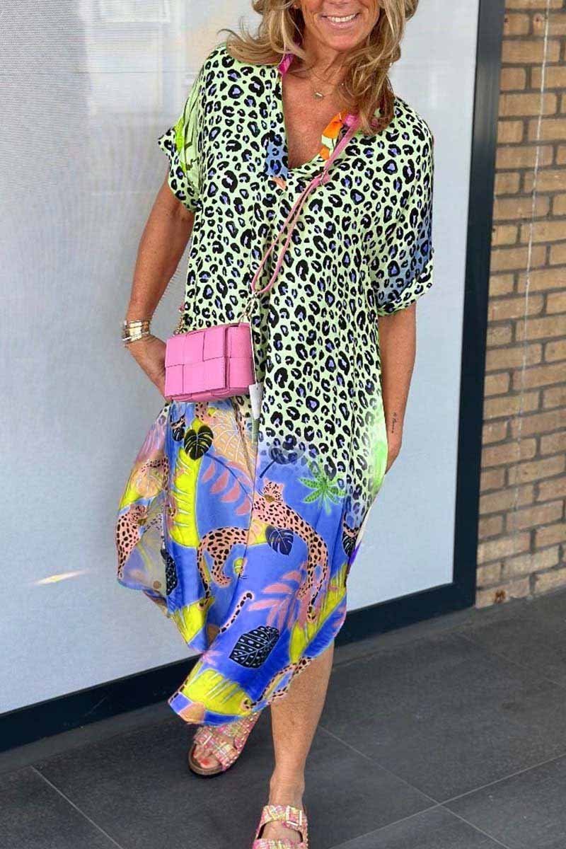 Phoebe | Leopard Print Dress