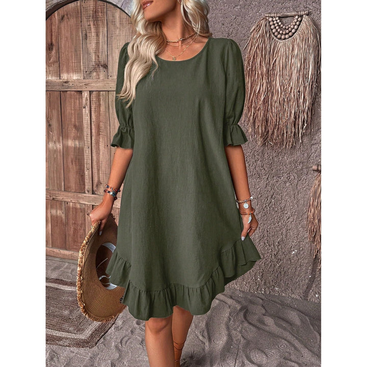 KYRIA™ | ELEGANT ESSENCE MIDI DRESS