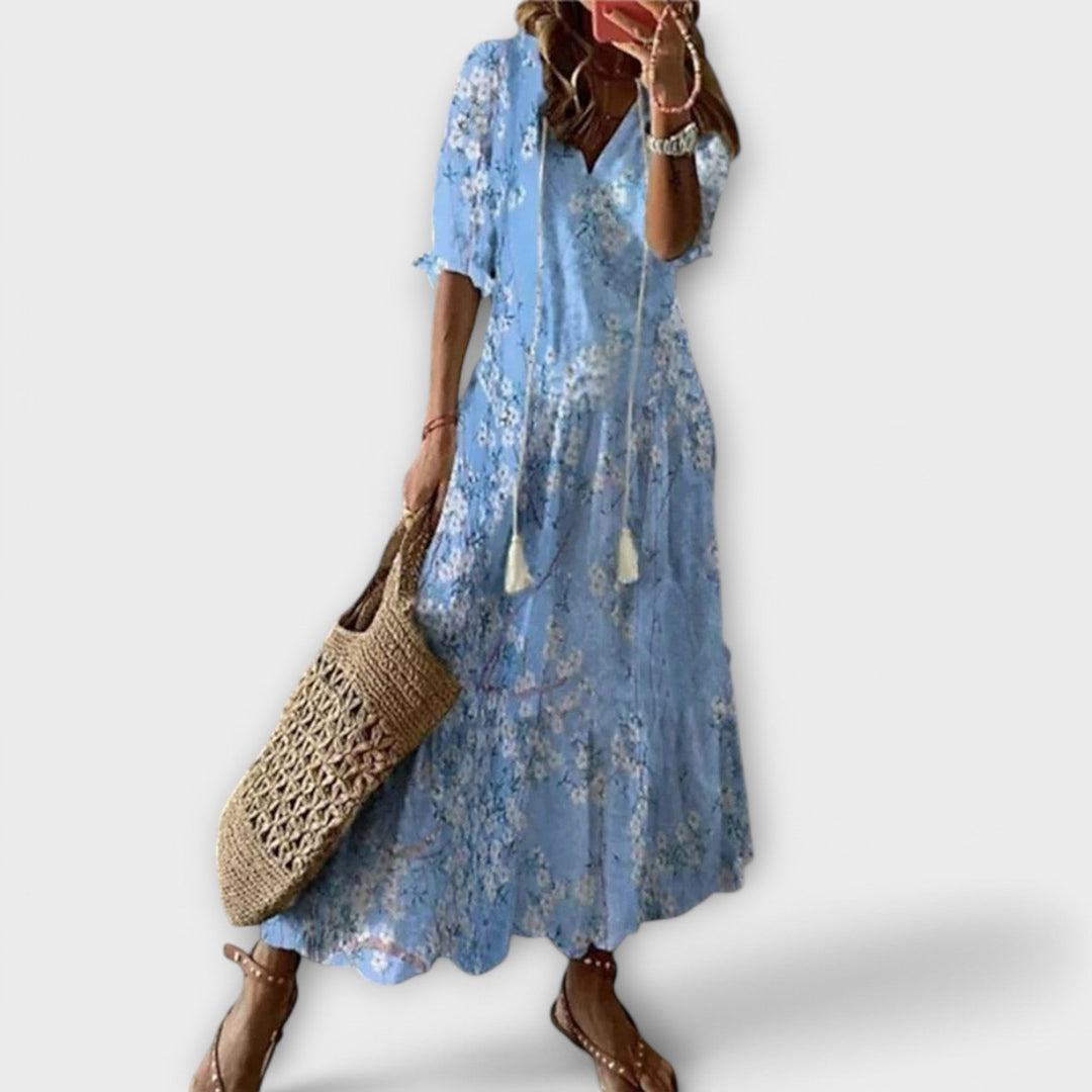 Livy – Boho Maxi Dress