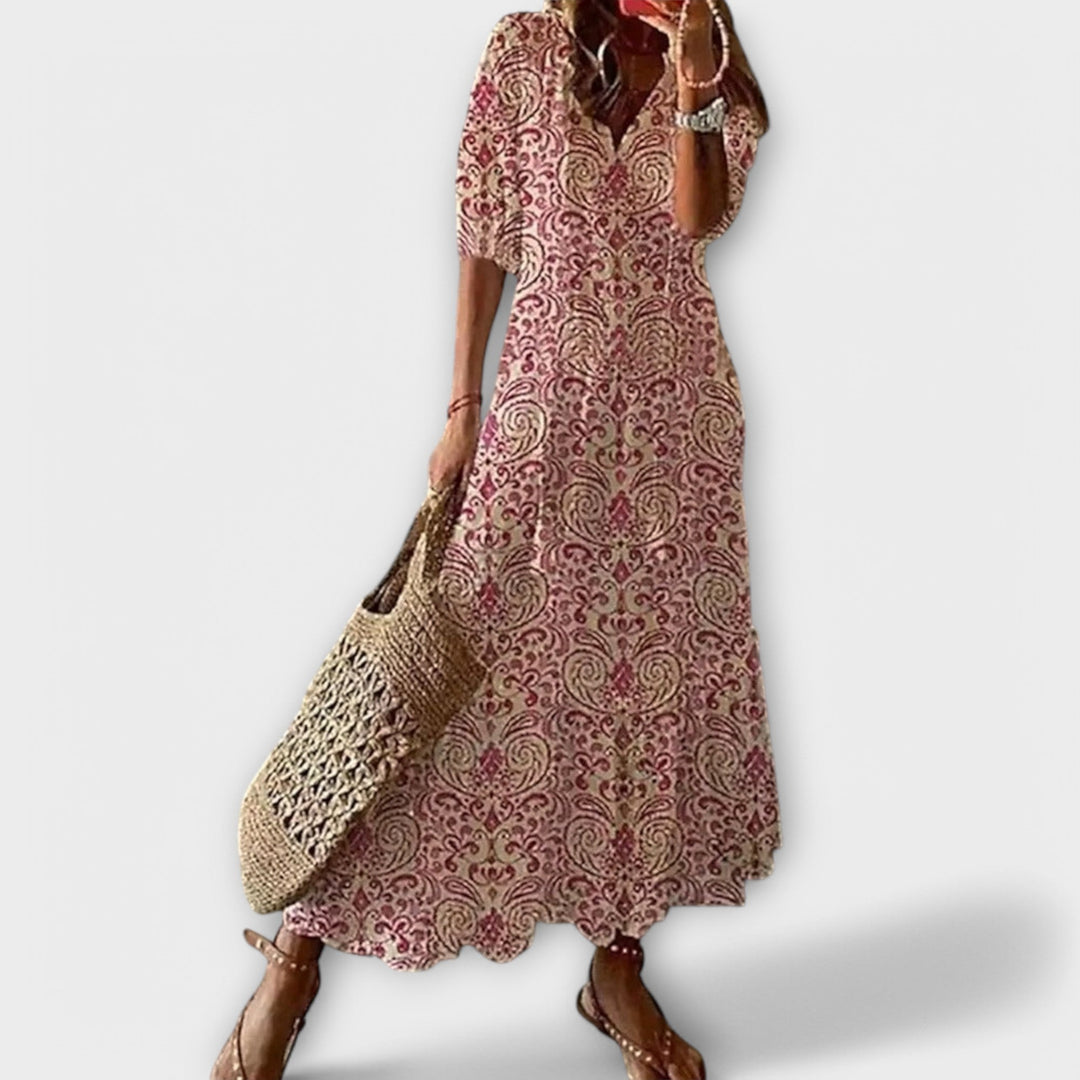 Livy – Boho Maxi Dress