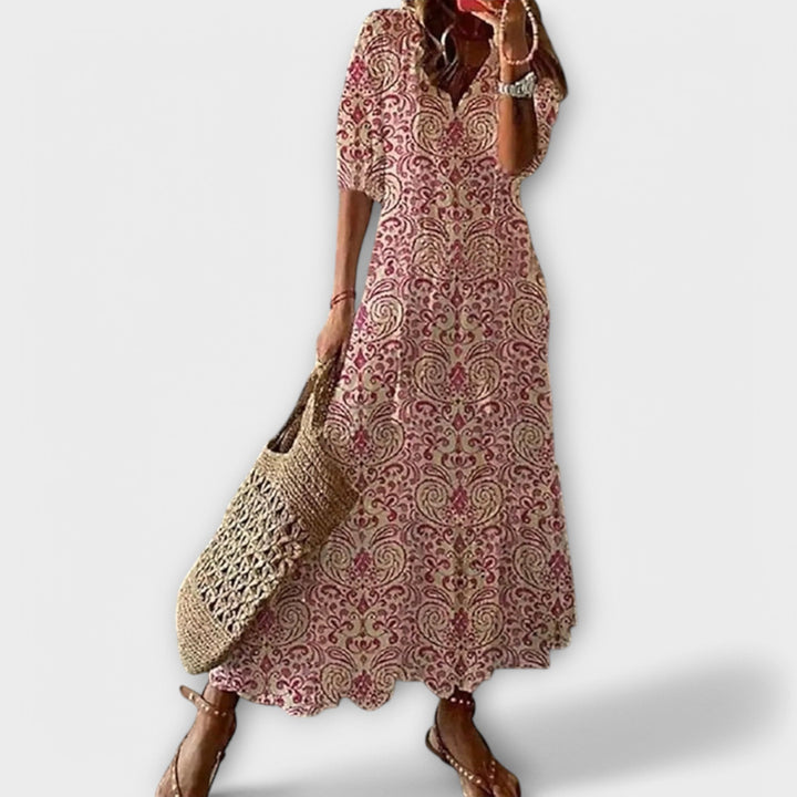 Livy – Boho Maxi Dress